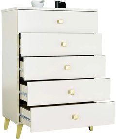 Komoda MOBI K-05 kašmír/zlatá