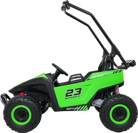 Ramiz Elektrická bugina TURBO 23 pre deti zelená
