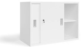 Nadstavba zasúvacia MIRELLI, 800 x 400 x 600 mm, biela
