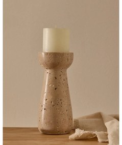 Kamenný svietnik na čajovú sviečku Magan – Kave Home