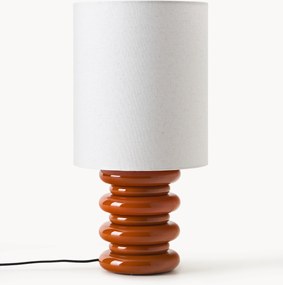 Stolová lampa's drevenou základňou Nicolas