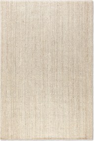 Hanse Home, Kusový koberec Bouclé Jute 105973 Ivory White, 120x170, béžová, chodba / predsieň