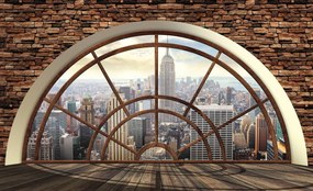 Fototapeta - New York - výhľad z okna (254x184 cm)