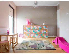 Detský koberec Universal Kinder Triangles, 120 x 170 cm