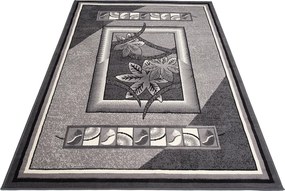 TA Koberec 1912A GRAY CHEAP PP CRM Sivý Obdĺžnikový Rozmer: 60x100 cm