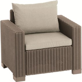 Keter set záhradných kresiel California 83 x 68 x 72 cm, 2 ks, cappuccino