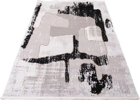 Koberec GALERIA GL202S béžový / čierny