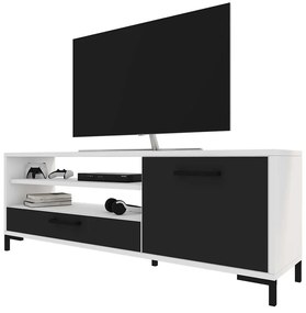 TV skrinka/stolík Cascade  (biela + čierna). Vlastná spoľahlivá doprava až k Vám domov. 1098742