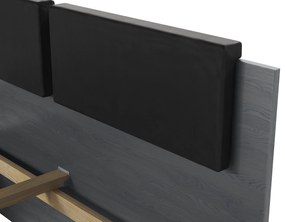 Manželská posteľ 140 cm Afrodita Typ 50 (s úl. priestorom) (dub karbónový) . Vlastná spoľahlivá doprava až k Vám domov. 1108223