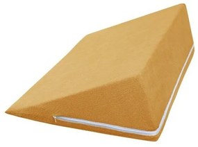 Bellatex Klinový podhlavník horčicová, 80 x 50 x20 cm