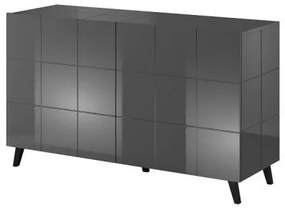 Komoda Cama REJA 2D graphite lesk