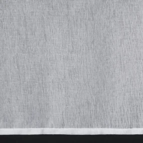 KRÁTKA ZÁCLONA NA PÚTKACH SEVILLA 150X90 CM BIELA