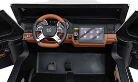Elektrické autíčko Mercedes Benz MAYBACH G650 STRONG biele