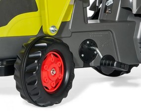 Šlapací traktor s lyžicou Claas Elioz Rolly Toys 025077