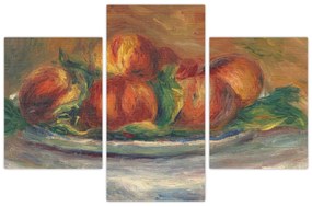 Obraz - Auguste Renoir, Peaches on a  Plate, reprodukcia (90x60 cm)