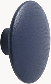 Nástenný háčik z dubového dreva Dots, Ø 13 cm