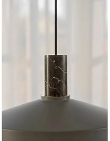 Nordlux - Luster na lanku ELVAS 1xE27/60W/230V pr. 37,5 cm hnedá