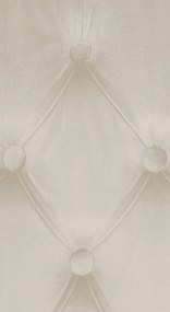 Jedálenská stolička Lisburn - zamat - Krémová