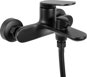Rea Marco, vaňová batéria s ručnou sprchovou súpravou, čierna matná, REA-B5941