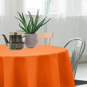 Dekorstudio Okrúhly obrus na stôl - Oranžový