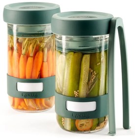Súprava na kvasenie 2 ks 700 ml Pickles – Lékué