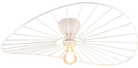 Biele stropné svietidlo ø 60 cm Chapeau – Reality