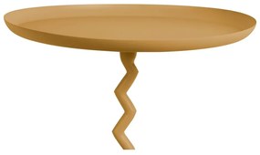 Kovový okrúhly odkladací stolík ø 40 cm Zig Zag – Leitmotiv