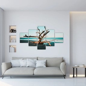 Obraz - Vyplavenie na pláži (125x70 cm), 40 ďalších rozmerov