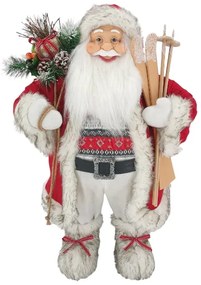 Dekorácia Santa Claus Červeno-biely 80cm