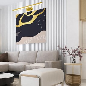 Nástenné LED svietidlo Pinto, 1x LED 12w, 3000k, (50 cm), g