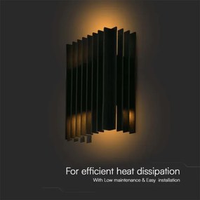 LED Vonkajšie nástenné svietidlo 2xLED/6W/230V IP65 4000K