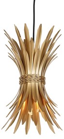 Art Deco závesná lampa zlatá - Wesley