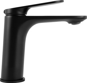 Rea Marco, umývadlová batéria h-150, čierna matná, REA-B4899