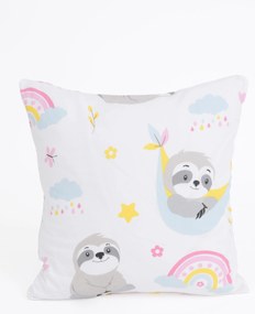 Bavlnená obliečka na vankúšik Renforcé 40 × 40 cm – Leňochod