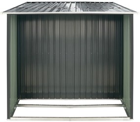Záhradný domček s drevníkom BestBerg ZDD-6A / 6 m² / 322 x 196 x 196 cm / šedá