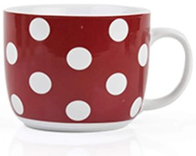 Hrnček Na Polievku Červené Kvapky 60jg1725