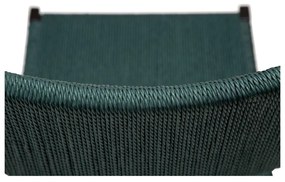 Tyrkysovomodrá jedálenská stolička Loop – DAN-FORM Denmark