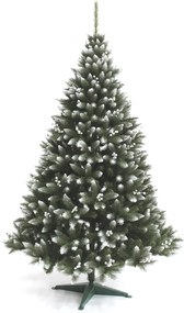 Vianočný stromček Smrek so šiškou a striebornou jarabinou 150 cm