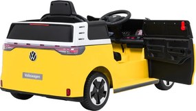 Elektrické autíčko Volkswagen ID BUZZ žlté
