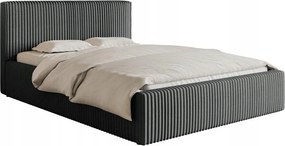 Manželská posteľ 180 cm Tulia 180 (sivá čierna)