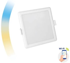 LED Stmievateľné podhľadové svietidlo ALGINE LED/6W/230V Wi-Fi Tuya hranatý