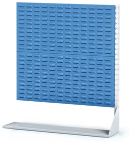 Alfa 3 Perforované stojany s panelmi na boxy, 2 poschodia, prístavné pole