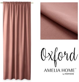 Záves AmeliaHome Oxford IIII ružový