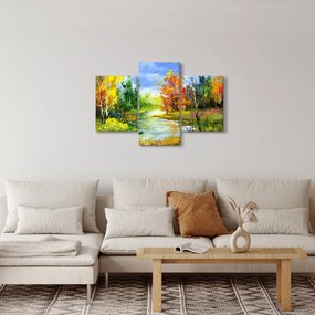 Obraz - Maľba krajiny (90x60 cm)