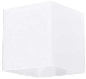 Sollux SL.0212 - Nástenné svietidlo RICO 1xG9/40W/230V sklo/biela