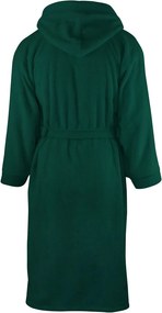 The One Towelling® Župan s kapucňou - Tmavozelená | L/XL