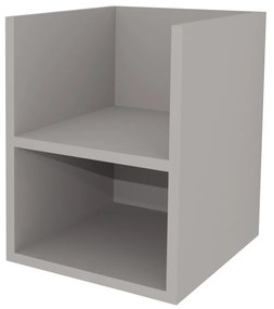Mereo, Mereo Aira, kúpeľňová skrinka 40 cm, spodná, Multidecor, Arktická sivá, MER-CN795SARS1