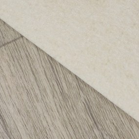 Beauflor, PVC podlaha - lino Texalino Supreme 971L Pristine Oak - dub, na mieru, šíře 2m,3m,4m,5m, šedá, filc, chodba / predsieň