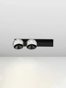 LED stmievateľné nikel moderné stropné svietidlo Lusa