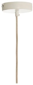 Krémové závesné svietidlo ø 49,5 cm Zubedo – Light &amp; Living
